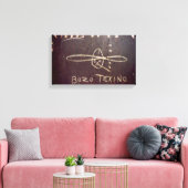 Bozo Texino canvas print (Insitu (Woonkamer))