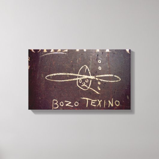 Bozo Texino canvas print (Voorkant)