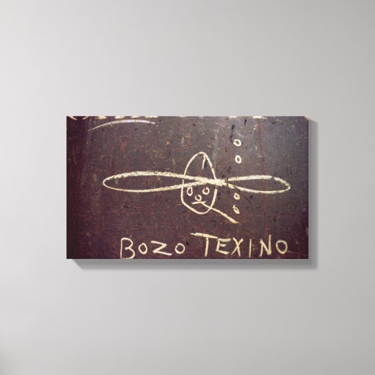 Bozo Texino canvas print (Voorkant)