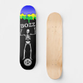 BOZZ Skeleton BRAZIL Skateboard (Voorkant)