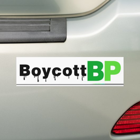 bp1 bumpersticker (Op auto)