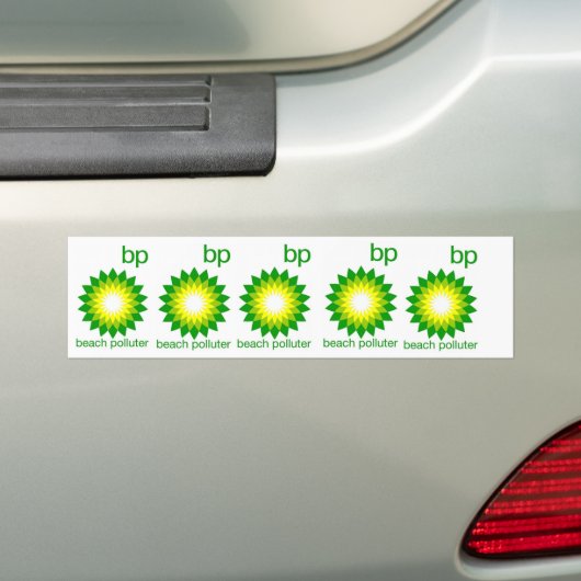 BP Beach Polluter Sticker (Op auto)