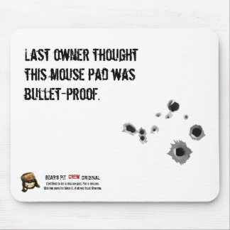 BP-bemanning "Bullet-proof" Mousepad Muismat