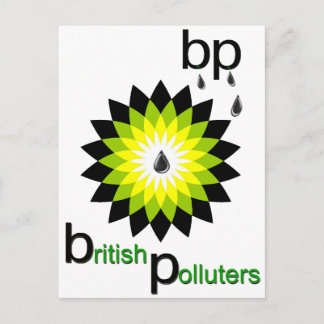 BP: Britse vervuilers Briefkaart
