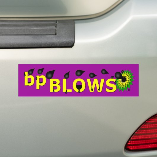 bp-bumperstickers bumpersticker (Op auto)