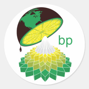 BP Logo versie 1 (Sticker) Ronde Sticker