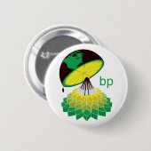 BP Logo versie 2 (Button) Ronde Button 5,7 Cm (Voorkant /achterkant)