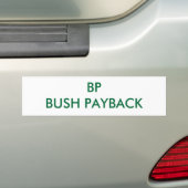 BP STRUIK PAYBACK BUMPERSTICKER (Op auto)