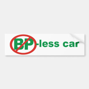 BP-vrije auto Bumpersticker