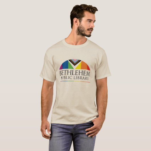 BPL Pride shirt tan (Voorkant volledig)
