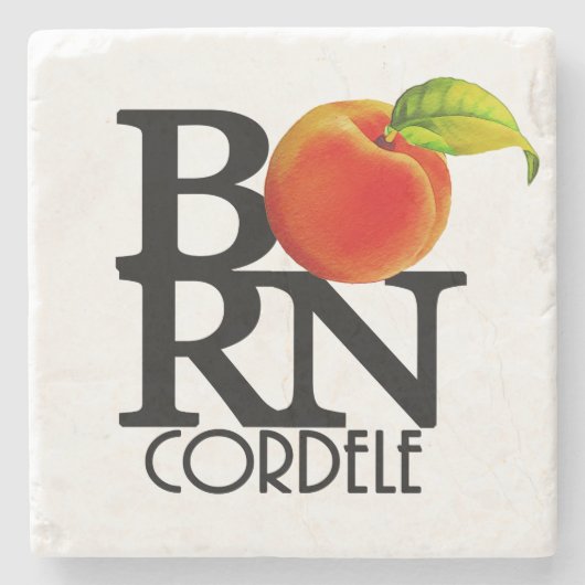 BPRN Cordele Georgia Stenen Onderzetter (Voorkant)