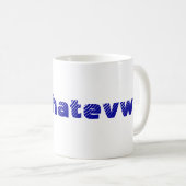 #Bqhatevwr mok koffie (Voorkant rechts)
