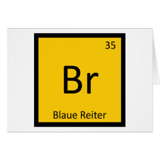 Br - Blaue Reiter Chimie Tableau Périodique