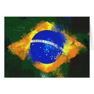 BR Brasil braziliaanse vlag