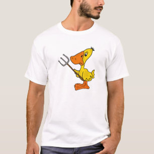 BR- Duck met een Pitchfork T-shirt