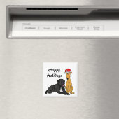 BR- Laboratoire noir et aimant de Noël Greyhound (In Situ (Lave-vaisselle))