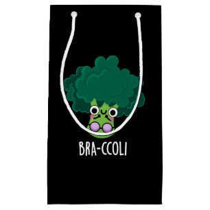 Bra-ccoli Funny Veggie Broccoli Bra Pun Dark BG Klein Cadeauzakje
