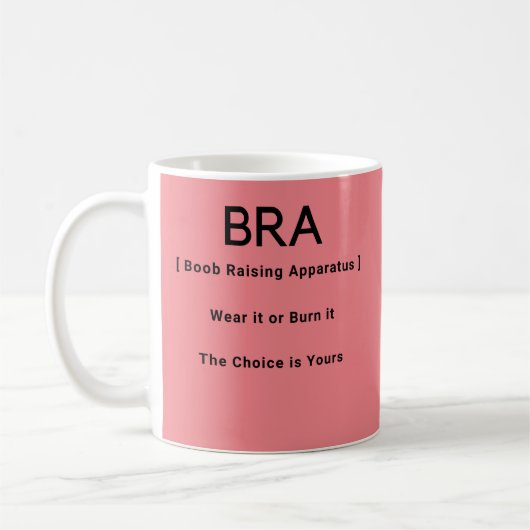 Bra Funny Definition Koffiemok (Links)
