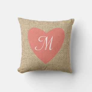 braadroze monogram kussen