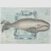  braadvis Blauw hout Ontvlechting Tissuepapier (Voorkant)