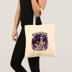Braaf Meisje Leest Slecht Boek Tote Bag