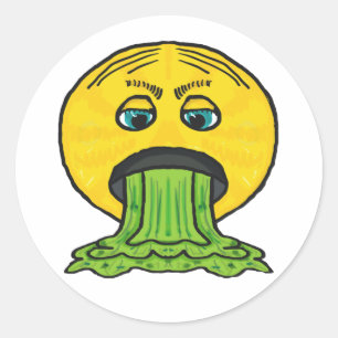 braaksel ronde sticker