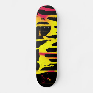 braamstekels en sporen en bacchanaal skateboard