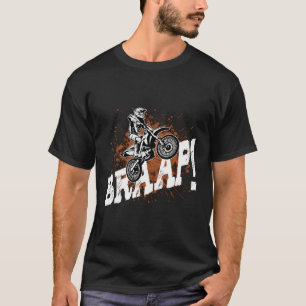 Braap Hoodie Mannen Vrouwen Jeugd Motorcross Hoodi T-shirt