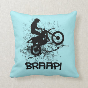 Braap Motocross Dirt Bikers Kussen