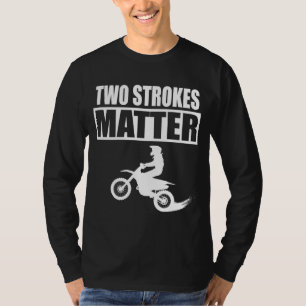 BRAAP Motorcross twee-streekmotor Rider T T-shirt