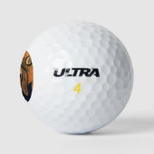 Brabanderse jachthond golfballen (Logo)