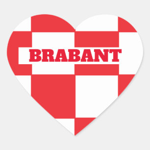 Brabant Hart Sticker