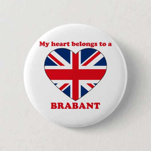 Brabant Ronde Button 5,7 Cm (Voorkant)
