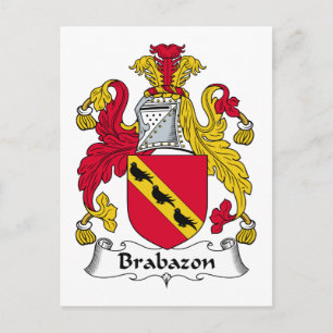 Brabazon Family Crest Briefkaart