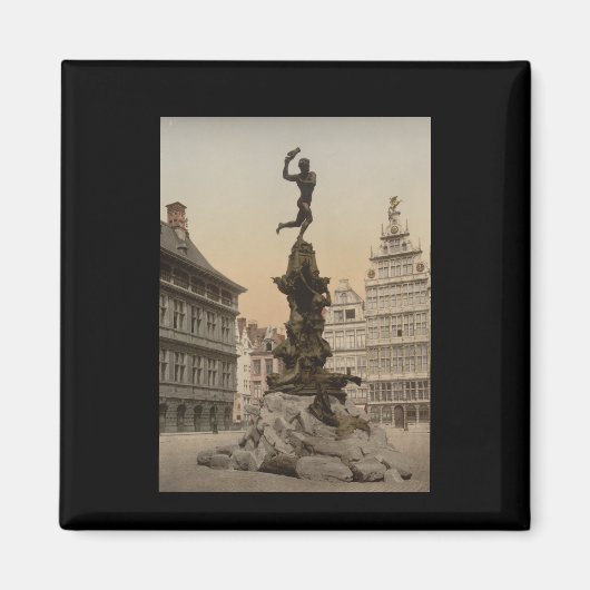 Brabo Monument Magnet (Devant)