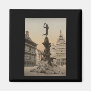 Brabo Monument Magnet Magneet
