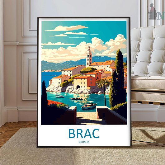 Brac Impression de Voyage Art Mural Brac Suspensio