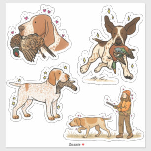 Bracco Italiano Jacht Auto Sticker