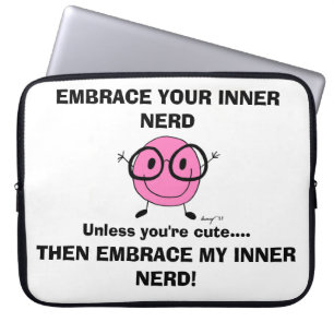 BRACE UW BINNER NERD-laptophoes Laptop Sleeve