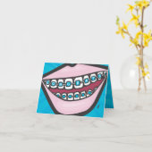 Braceface Kaart (Gele Bloem)