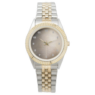 Bracelet à deux tons personnalisé montre homme
