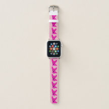 Bande de montre rose d'Apple de chiwawa