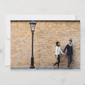 Bracelet aquarelle moderne | Invitation photo Mari (Dos)