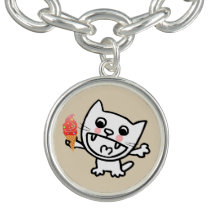 Joyeux Chat Avec Crème De Glace