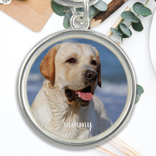 Bracelet Avec Breloques Photo de famille de chien de compagnie moderne sim