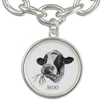 Vache laitière heureuse personnalisée de frison du