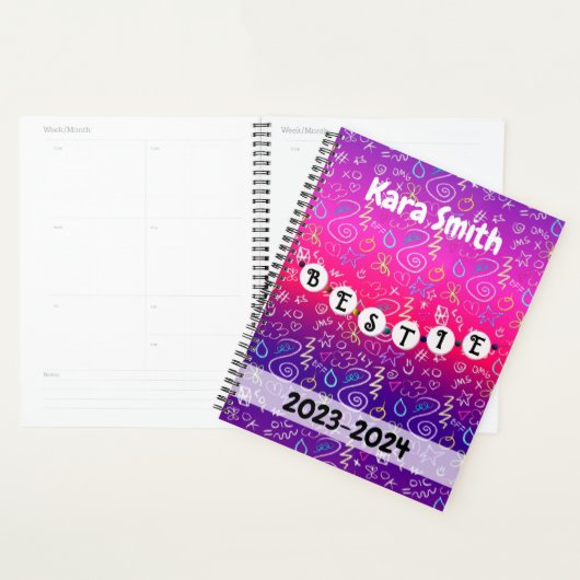 Bracelet Bestie - Conception d'amitié (Devant avec enveloppe)