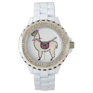 Bracelet blanc Llama montre