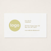 Bracelet de Noël ou carte d'affichage du logo de c (Dos)