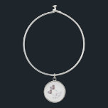 Bracelet Rigide 30e ou tout coeur de l'anniversaire de Pearl Maria<br><div class="desc">Bracelet personnalisé 30e anniversaire Mariage Pearl. Un beau cadeau pour un mari de donner sa femme ou pour une fille de donner sa mère. Les boucles d'oreilles montrent 2 ballons violets avec les noms de l'homme et de la femme et dit, "30e anniversaire mariage". Le design présenté sur ces bijoux...</div>